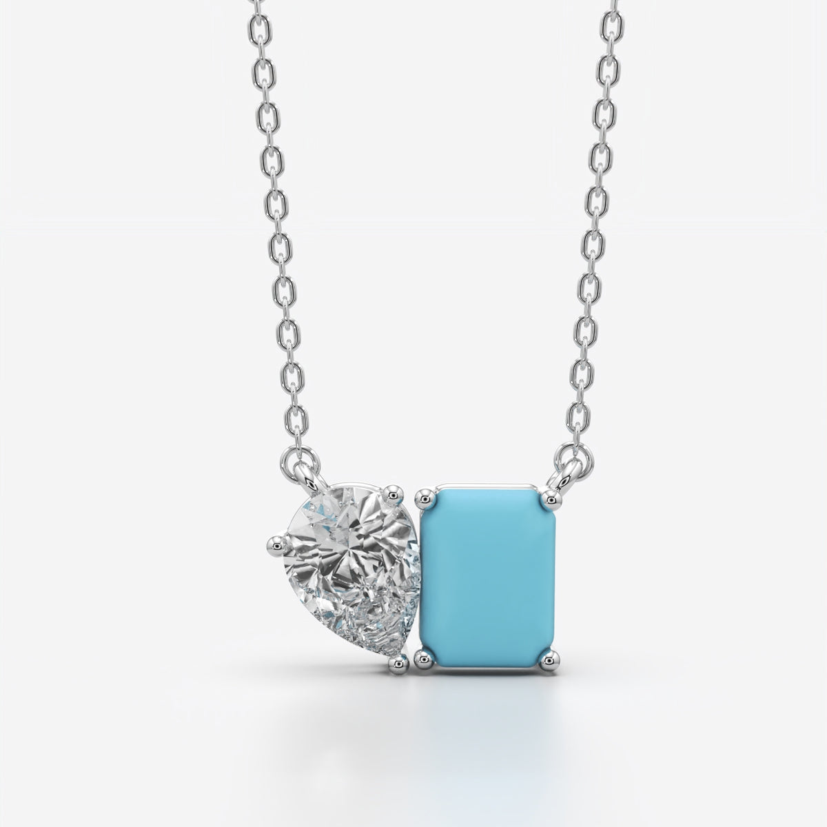 Toi Et Moi Pendant Necklace