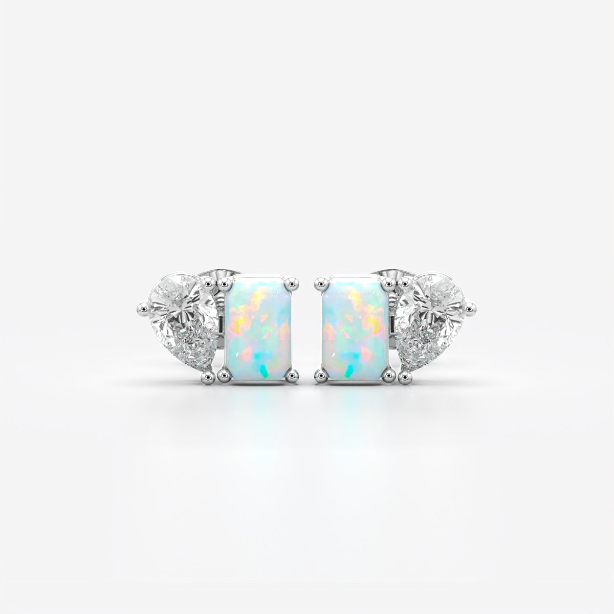 Toi Et Moi Stud Earrings