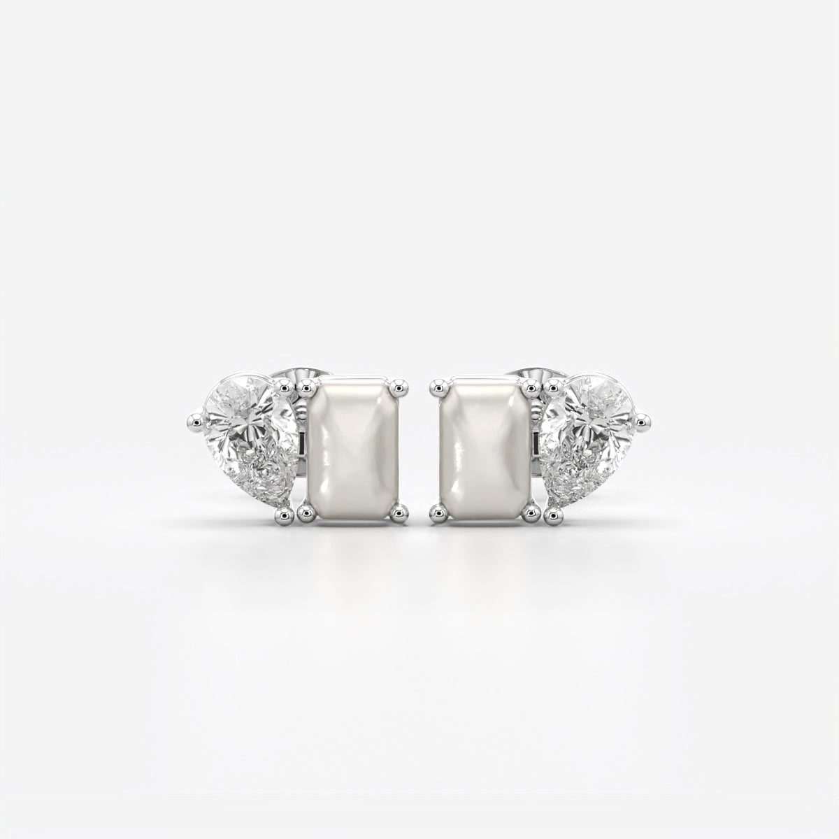 Toi Et Moi Stud Earrings