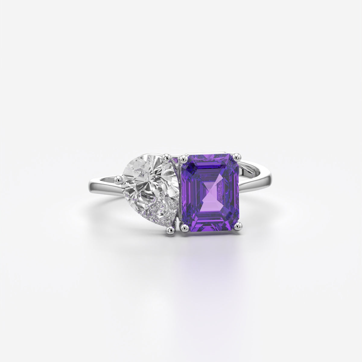 Toi Et Moi Statement Ring
