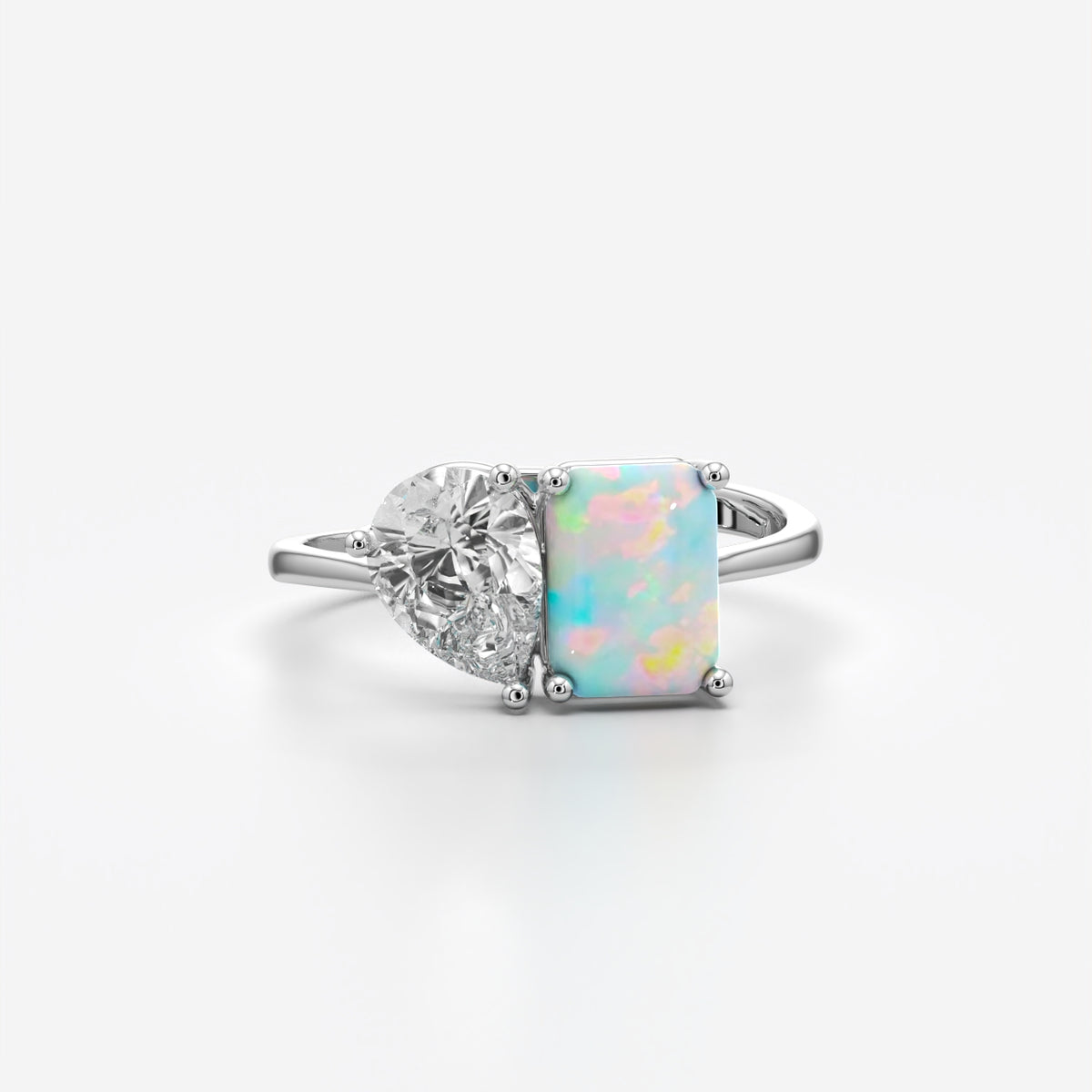 Toi Et Moi Statement Ring