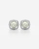Twisted Rope Pearl Stud Earrings Set