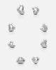 Organic Pebble Stud Earrings