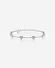 Sparkling Hearts Pavé Crystal Bangle Bracelet