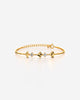 Celestial Star Crystal Adjustable Bangle Bracelet