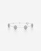 Blooming Starburst Diamond Chain Bracelet Elegance