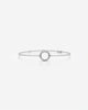 Pavé Circle Charm Chain Bracelet