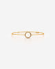Pavé Circle Charm Chain Bracelet