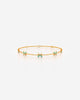 Turquoise Butterfly Chain Bracelet with Crystals