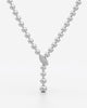 Luxe Beaded Y Necklace with Crystal Accent