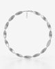 Marquise Link Necklace with Crystal Accent