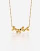 Delicate Floral Cluster Pendant Necklace