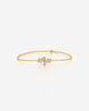 Sparkling Heartbeat Pulse Crystal Chain Bracelet