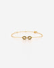Infinity Link Chain Bracelet with Crystals