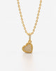 Pave Heart Pendant
