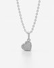 Pave Heart Pendant