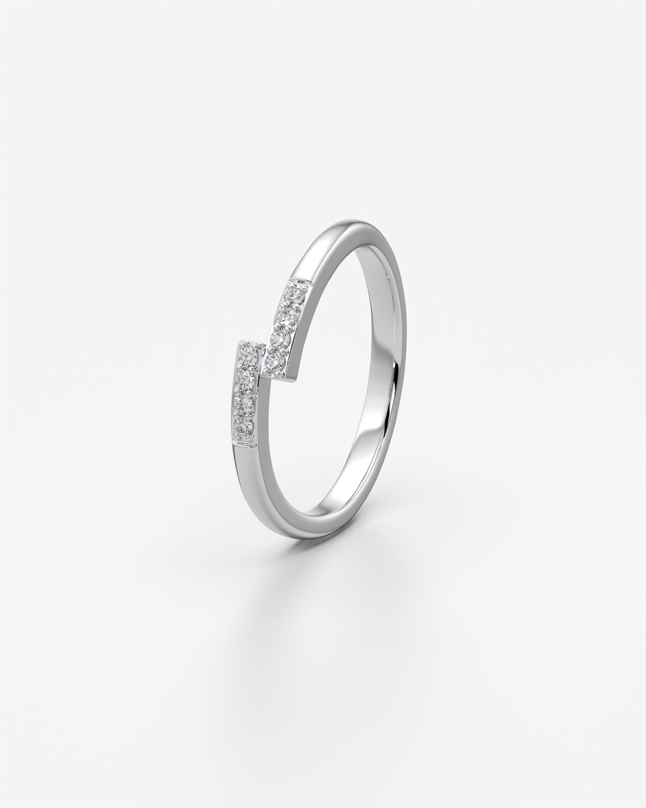 Parallel Diamond Bar Bypass Ring