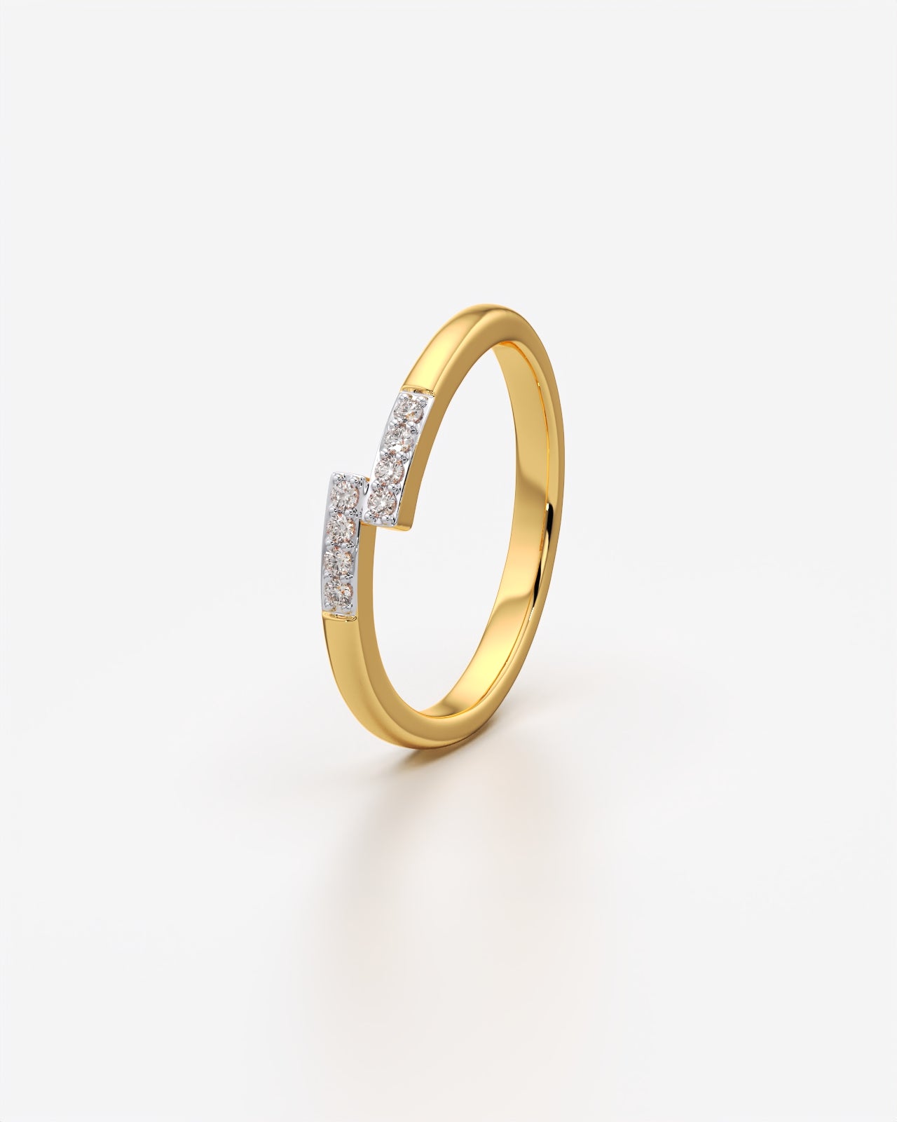 Parallel Diamond Bar Bypass Ring