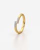Parallel Diamond Bar Bypass Ring