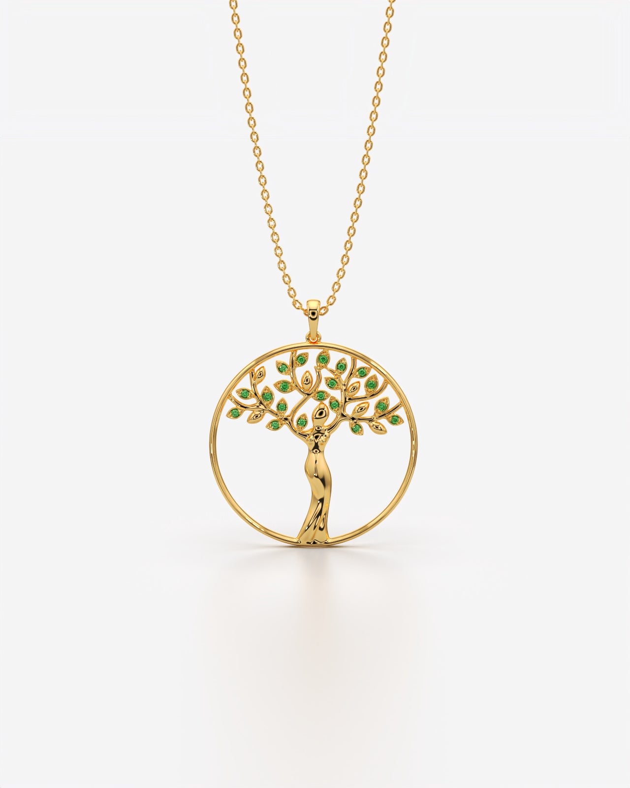 Tree of Life Goddess Pendant Necklace
