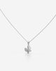 Delicate Butterfly Pendant Necklace with Crystals