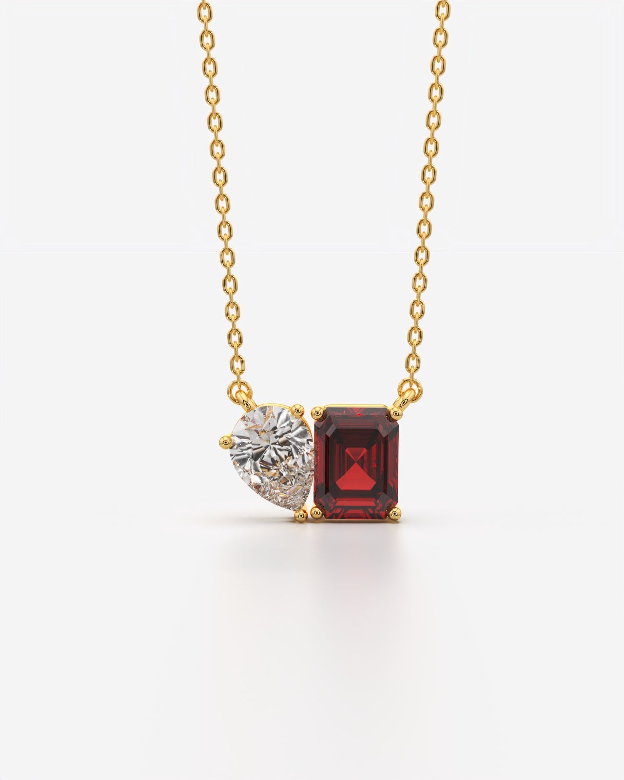 Toi Et Moi Pendant Necklace