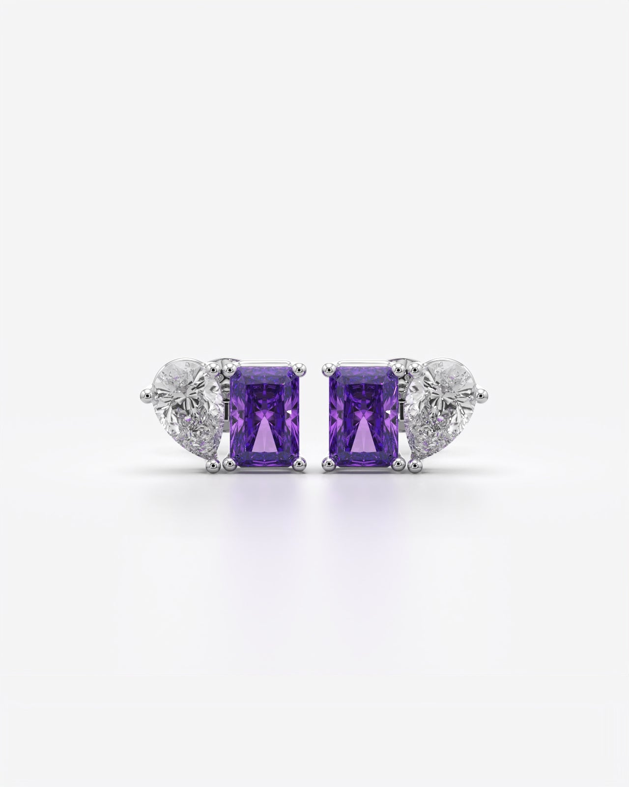 Toi Et Moi Stud Earrings