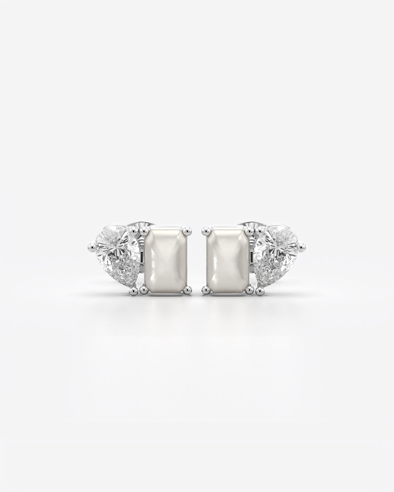 Toi Et Moi Stud Earrings