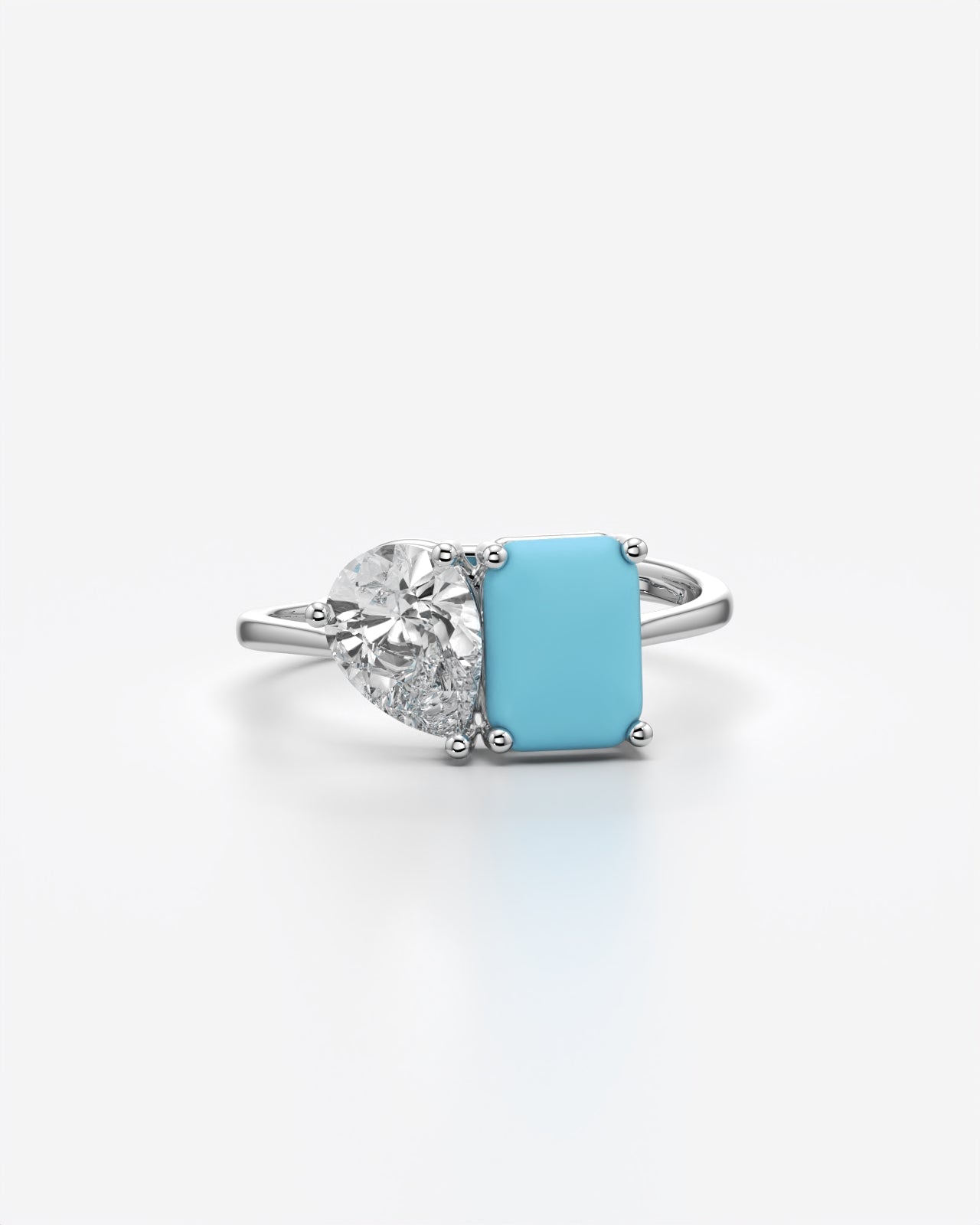 Toi Et Moi Statement Ring
