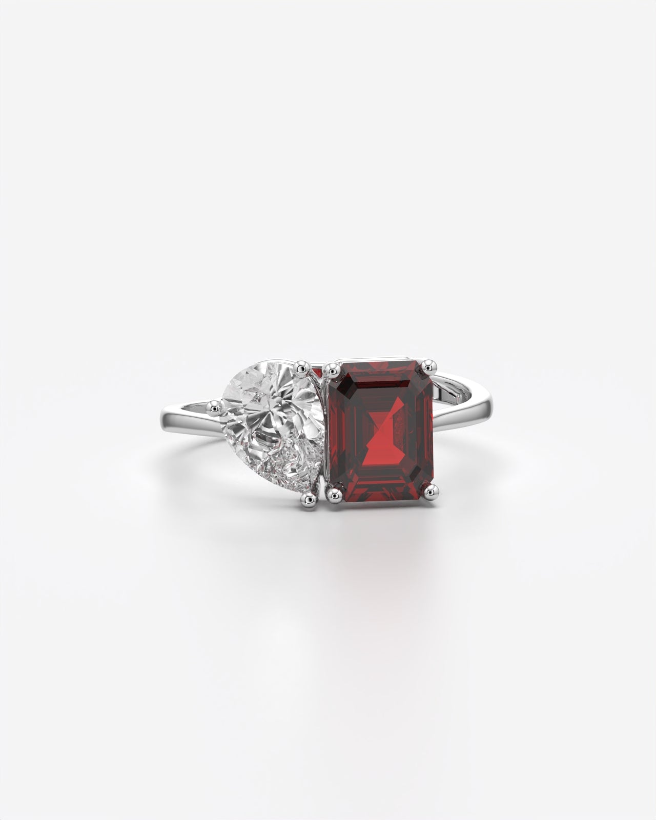 Toi Et Moi Statement Ring