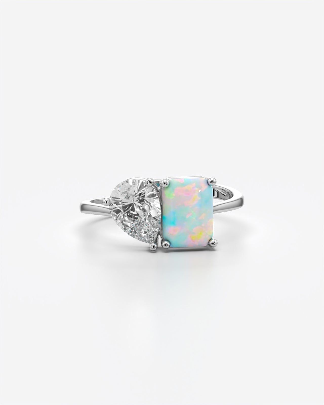 Toi Et Moi Statement Ring