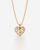 Tree of Life Heart Pendant Necklace